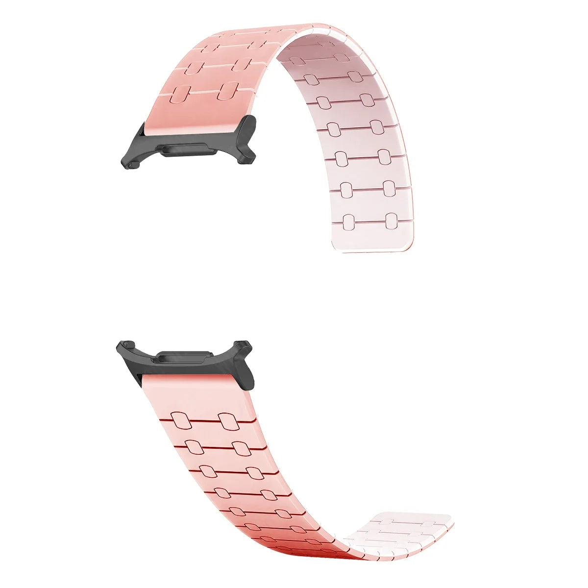 Bracelet magnétique en silicone pour Samsung Galaxy Watch 7 Ultra 47 mm, bracelet sport pour Watch 7 Ultra 47 mm, sans espaces, ajustement rapide