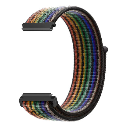 Bracelet à boucle en Nylon pour Amazfit Bip 6/5/GTS 4/3/2/2e/Mini/GTR 42mm/47mm/GTR 4/3 Pro Sport, 20mm/22mm, 2 bandes