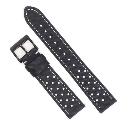Cinturino per orologio in tessuto di vela in nylon di alta qualità 18mm 19mm 20mm 22mm cinturino da corsa rally cinturino per orologio traspirante perforato a sgancio rapido per uomo