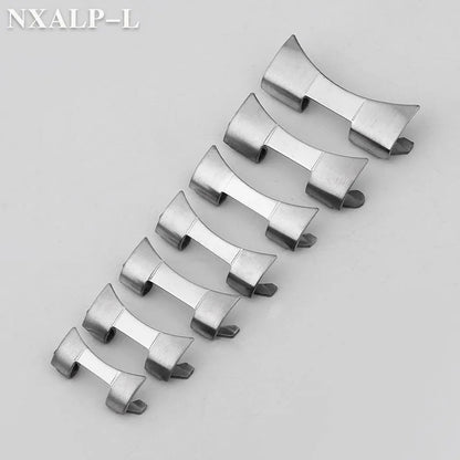 Maglie finali curve per Seiko SKX007 009, connettore adattatore in acciaio inossidabile Rolex, accessori per orologi 12/14/16/18/19/20/22mm, 2 pezzi