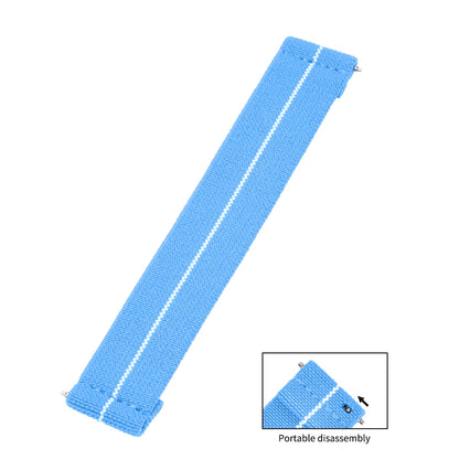 High Quality Parachute Elastic Nylon Watch Straps Quick Release 18/19/20/21/22mm Watch Bands Smartwatch Fabric Unisex Straps