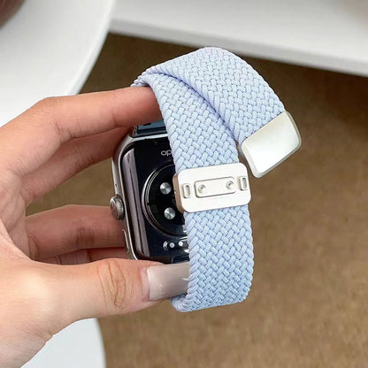 Cinturino elastico intrecciato da 18/20/22mm per Huawei Watch GT6 5 4 3, bracciale magnetico da donna e uomo per Garmin/Samsung