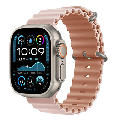 Bracelet Ocean pour Apple Watch Ultra 3 2, 49mm 46mm 44mm 40mm 45mm 41mm 42mm, Correa Bracelet iWatch Series 11 10 9 SE 8 7 6 5 4