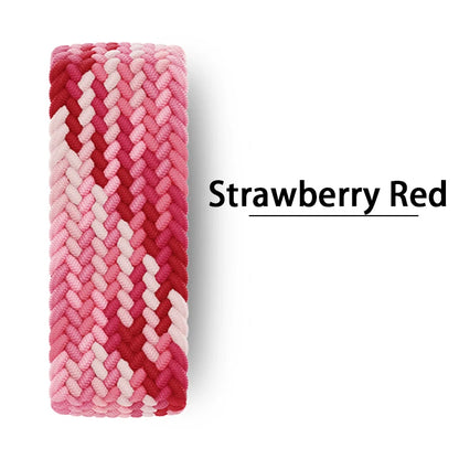 Braided Solo Loop for Apple Watch Band 46mm 44mm 45mm 42mm 40mm 41mm, compatible with iWatch Ultra series 2 11 10 9 SE 8 7