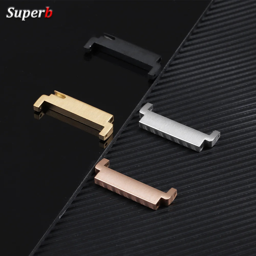 1 paire d'adaptateurs de bracelet de montre 18mm à 20mm, 22mm, 20mm à 18/20/22mm, 22mm à 22mm, connecteurs à broches à dégagement rapide, accessoires de montre