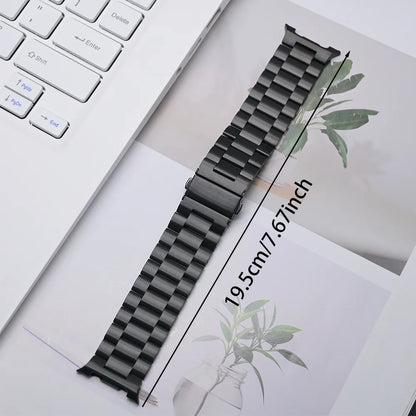 Stainless steel bracelet for Samsung Galaxy Watch Ultra 2, metal strap for Galaxy Watch 9 8 44mm 40mm 8 Classic 46mm
