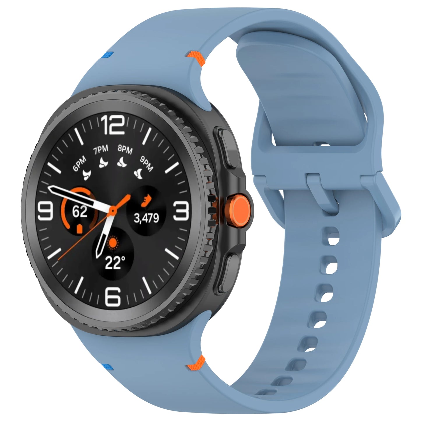 Bracelet en silicone d'origine pour Samsung Galaxy Watch 9 8 40 mm 44 mm, bracelet pour Samsung Galaxy Watch Classic 8 46 mm