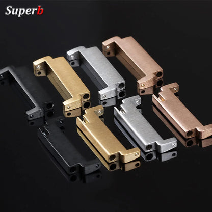1 paire d'adaptateurs de bracelet de montre 18mm à 20mm, 22mm, 20mm à 18/20/22mm, 22mm à 22mm, connecteurs à broches à dégagement rapide, accessoires de montre