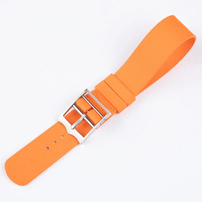 New Long FKM Fluororubber Watch Strap, 20/21/22mm, Military Band for Tudor BlackBay Omega Seamaster IWC Longines Rolex