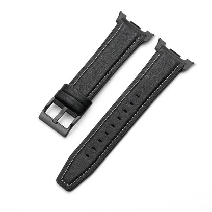 Leather Strap for Samsung Galaxy Watch 8 40 44mm /8 Classic 46mm, Sports Strap for Galaxy Ultra 2026 9 47mm, Professional Style