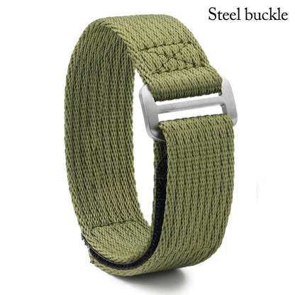 IBENIFIT titane boucle Nylon Bracelet ceinture 20mm 22mm universel remplacement Sport bracelets de montre montre-Bracelet