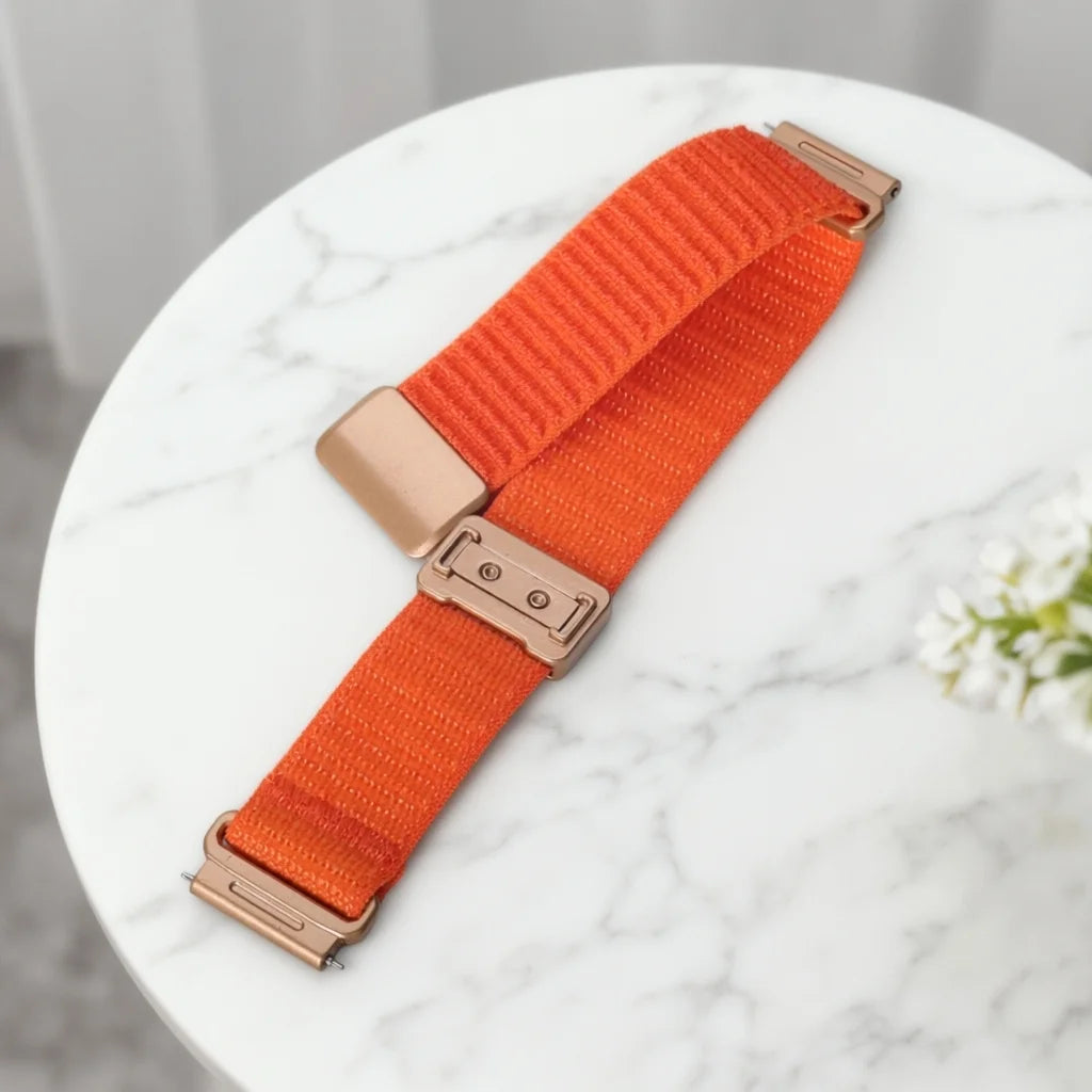 Braccialetto sportivo in nylon per Motorola Moto Watch 40/70/100/120, cinturino di ricambio regolabile per Motorola Moto Watch 360 di terza generazione 2020