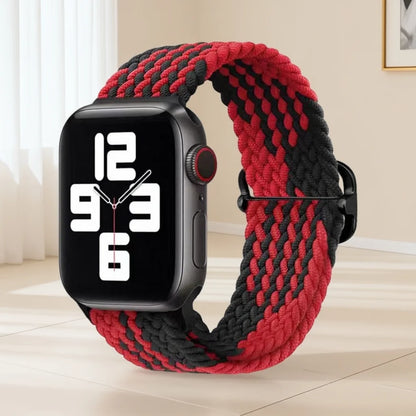 Cinturino in nylon intrecciato traspirante e morbido per Apple IWatch Series 11 10 9 8 7 6 5 4 SE 40/41/42/44/45/46mm