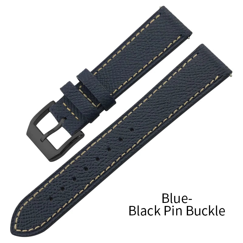 Bracelet de montre en cuir de vache véritable à dégagement rapide, 20mm 21mm 22mm, pour IWC Pilot Oris Hamilton MIDO SEIKO SKX 5 Rolex