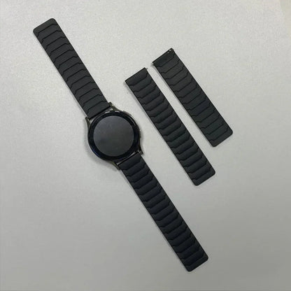 Bracelet magnétique en Silicone, 20 22mm, pour Huami AMAZFIT BIP 6 5 UNITY, pour Redmi 5 3 Active/Lite, pour Amazfit T-Rex 3 Pro 48mm