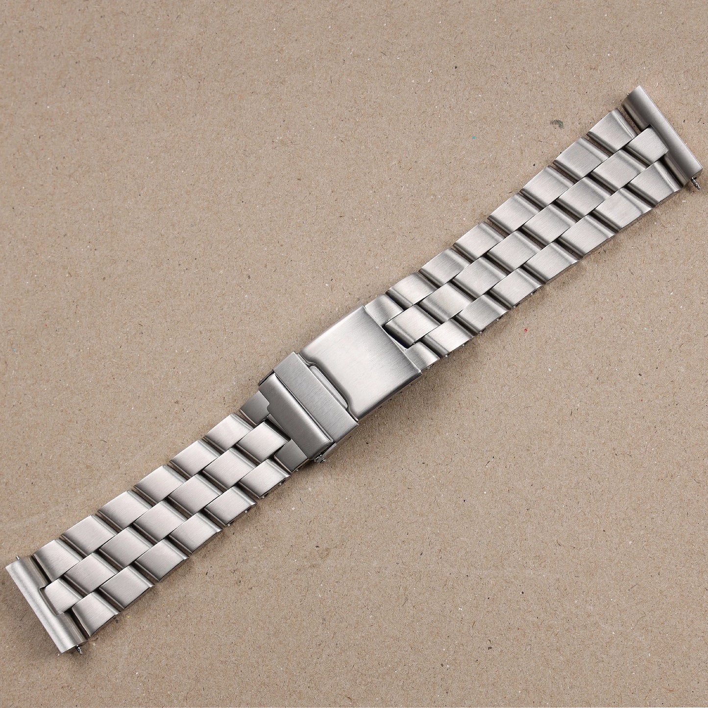Cinturino per orologio in acciaio inossidabile massiccio spazzolato lucido argento 24mm per Breitling Super Ocean Avenger, bracciale in metallo da uomo