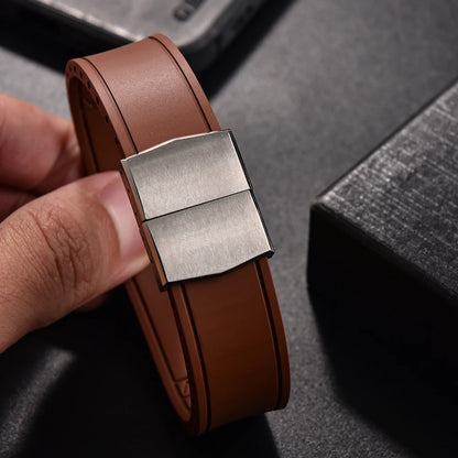 Bracelet de montre en caoutchouc pour Breitling - Courbé / Rapide