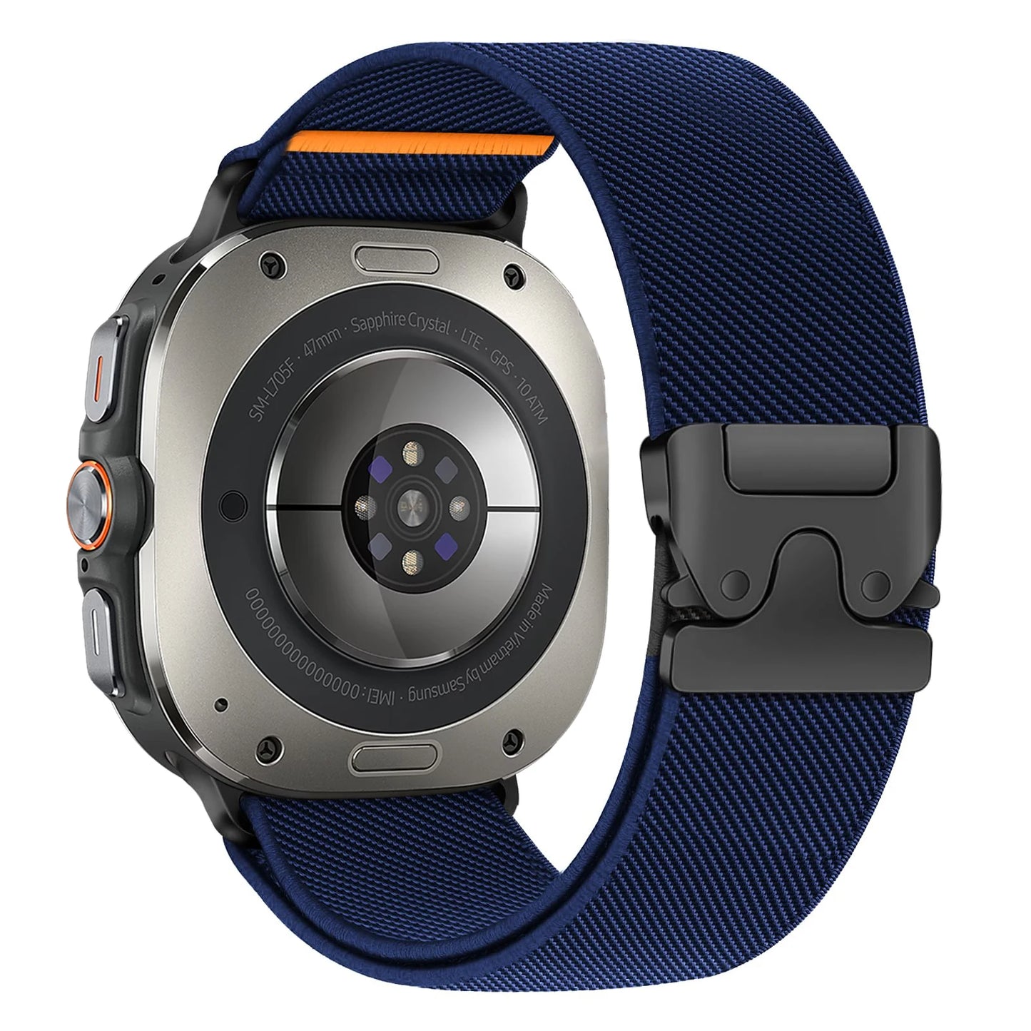 Sport Nylon Strap for Samsung Galaxy Watch Ultra 2025 47mm, Accessories for Galaxy Watch Ultra2 47mm Strap