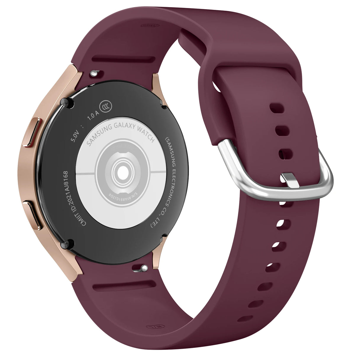 Bracelet en Silicone souple pour Samsung Galaxy Watch FE 7 6 5 4 44mm 40mm 5 Pro 45mm, pour Galaxy Watch 6 Classic 43mm 47mm