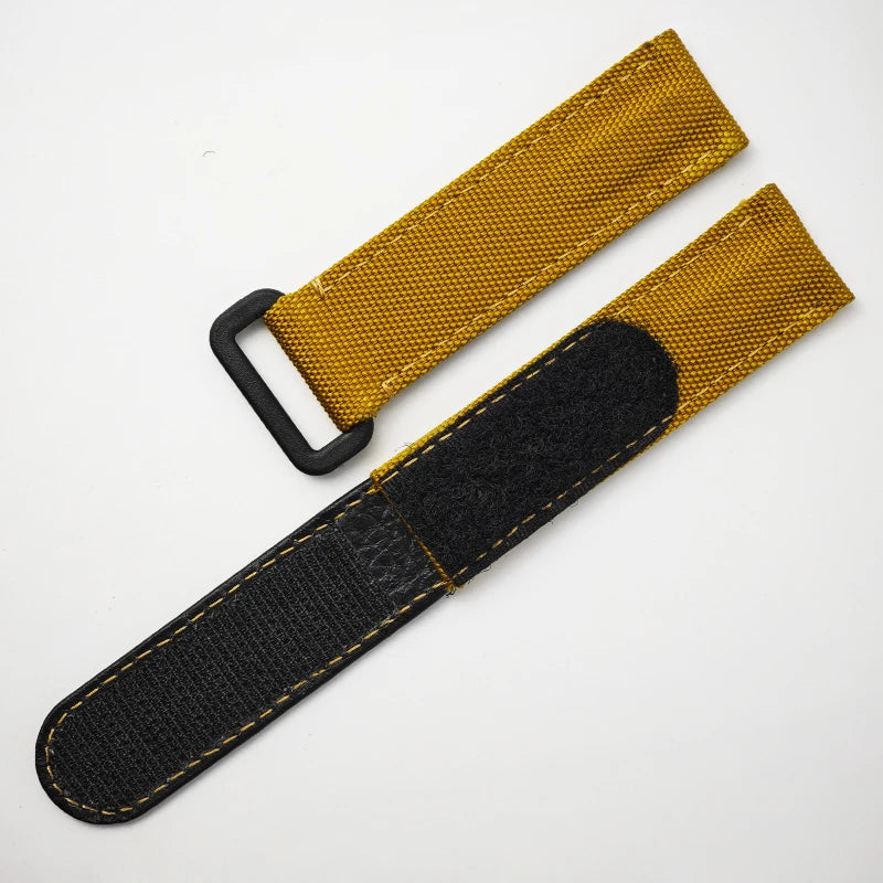 Nylon Fabric Watch Strap, 20mm, Magic Tape, Velcro, for IWC Omega Hamilton Khaki Seiko SKX 5 Certina MIDO Tissot Breitling