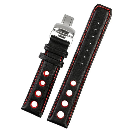 Bracelet en cuir véritable pour montre de sport Tissot 1853, Racing PRS516 T91 1853, couche supérieure en cuir de vache, 20mm, accessoires de bracelet Chopin