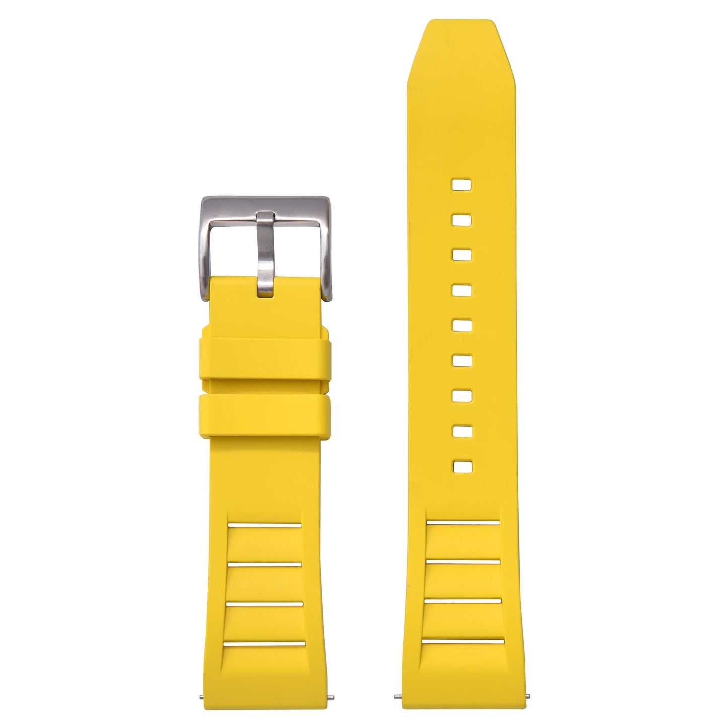 Premium Fluoro Rubber Watch Strap, FKM Watchband, Quick Release Watch Strap, Wrist Belt for Diving Watch Accessories, 20mm, 22mm, New