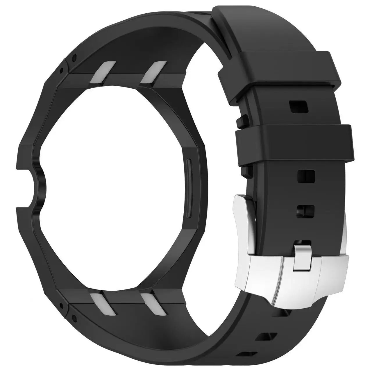 Bracelet de conversion en silicone coloré compatible avec la montre de poche Swatch Royal Pop – Accessoire de modification tout-en-un pour montre-bracelet
