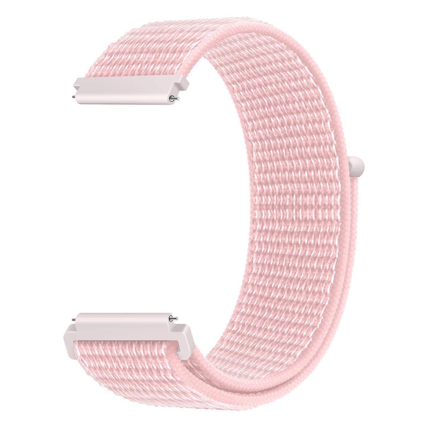 Bracelet à boucle en Nylon pour Amazfit Bip 6/5/GTS 4/3/2/2e/Mini/GTR 42mm/47mm/GTR 4/3 Pro Sport, 20mm/22mm, 2 bandes