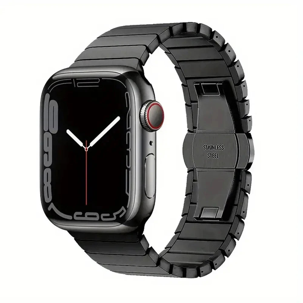 Bracelet en acier inoxydable pour Apple watch, 40 46 42 44 45 49mm, pour iWatch série 11/10/9/8/7/6/5/4 SE 3 Ultra