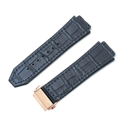 For Hublot BIGBANG Classic Fusion Leather Silicone Rubber Suede Watch Strap Dedicated Interface Lug System Band 26*19mm Bracelet
