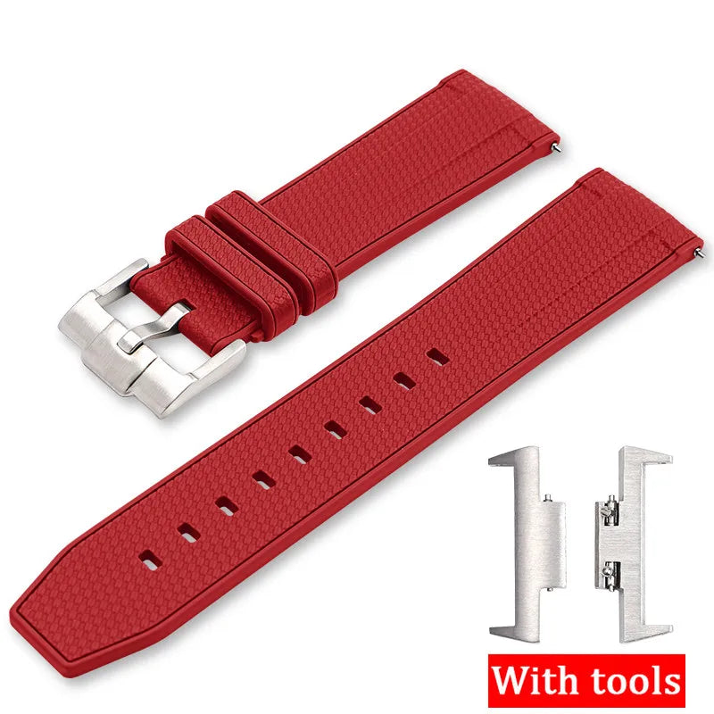 Bracelet en caoutchouc de silicone pour homme, adaptateur en acier à dégagement rapide, bracelet de montre, ceinture, Tissot Store, série X, T137.407, T137.410 Super First, 12mm