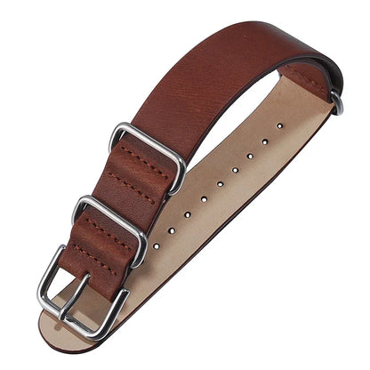 Genuine leather watch strap, wristband, 20mm, 22mm, weekly shipping Timex