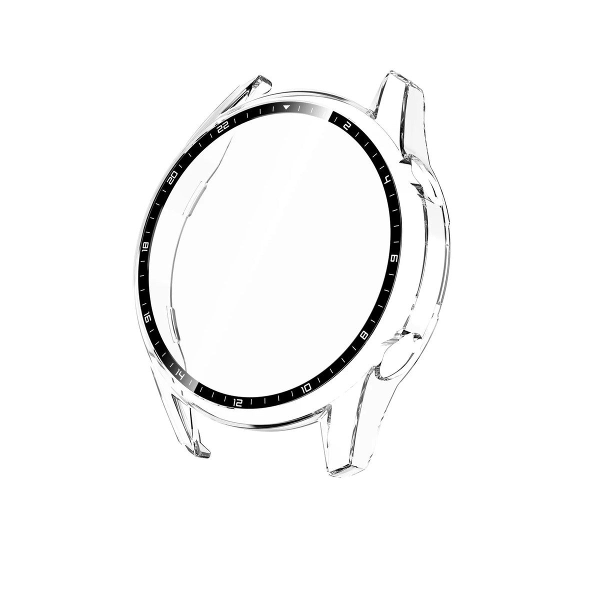 Boîtier en verre trempé pour Huawei Watch GT2 46mm, couverture complète, protecteur d'écran pare-chocs pour Huawei Watch GT 2 46mm