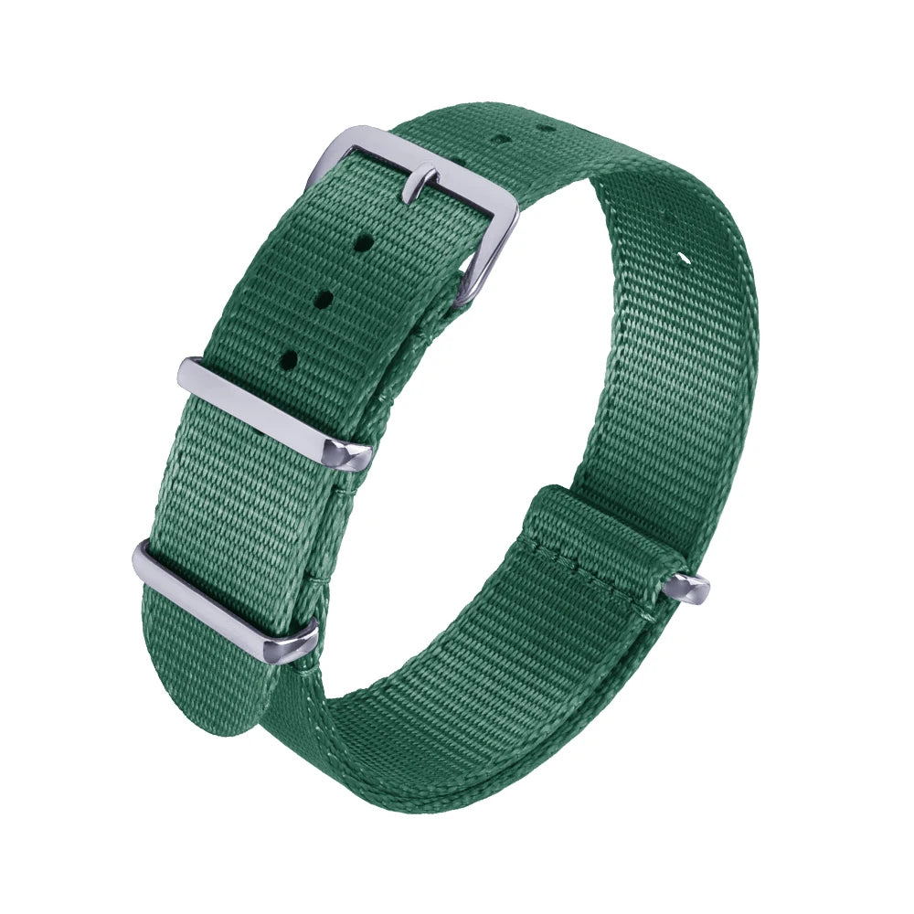 Nouveau Sangles de ceinture de sécurité en Nylon 20mm 22mm Type universel sport pour nouveau matériel bracelets de montre en Nylon Oula