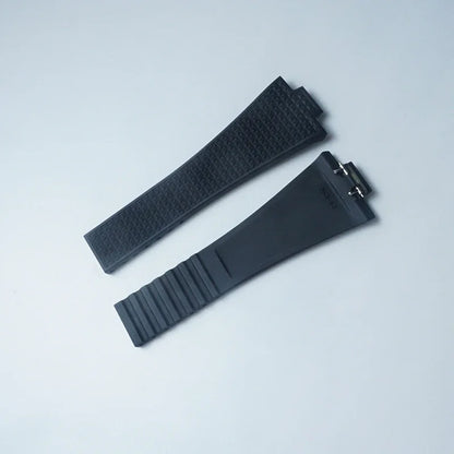 Convient pour Tissot PRX 35mm 40mm diamètre du cadran CTS Premium FKM remplacement en caoutchouc barres à ressort à dégagement rapide coupées sur la taille bracelet de montre