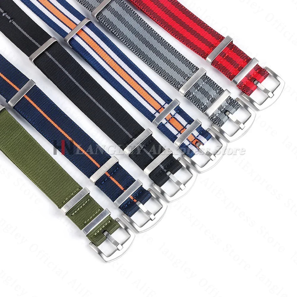 Bracelet de montre Nato Nylon pour Seiko