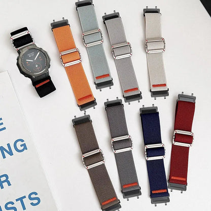 Bracelet à boucle en Nylon pour montre intelligente Huami Amazfit T-REX 3/2/1, pour femmes et hommes, pour Huami Amazfit T-Rex 3 pro 48mm 44mm