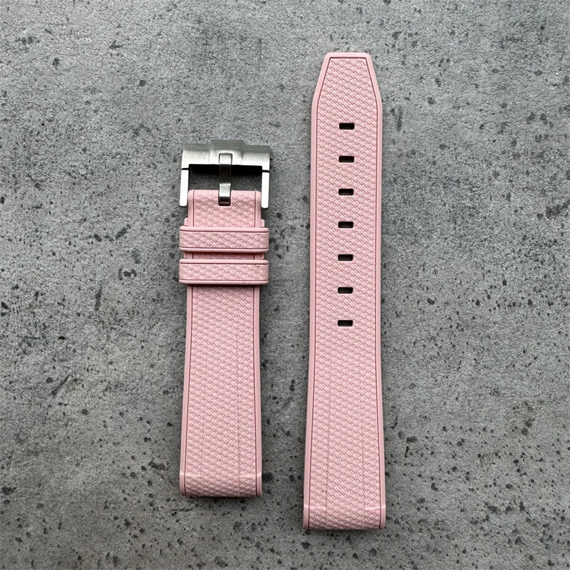 20mm Silicone Rubber Watch Strap – Men's and Women's