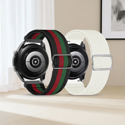 Cinturino intrecciato in nylon, 2 pezzi, per Huawei Watch 5 GT6 5 4 Pro, 46mm, elastico, per Amazfit Active Max/Balance 2/Bip 6 5