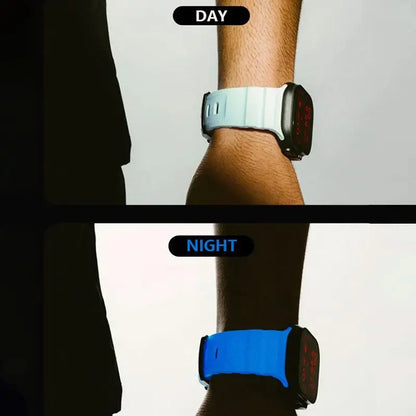 Cinturino in morbido silicone per Apple Watch Ultra 2 10 9 8 7 6 SE 5 4 per iWatch 38 40 41mm 42mm 44mm 45mm 46mm 49mm