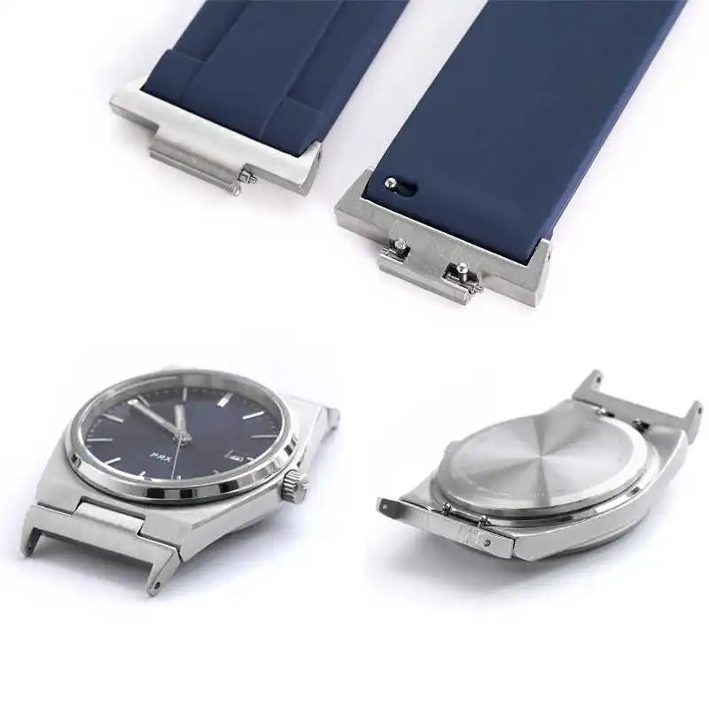 Adaptateur de montre PRX T137.410 pour adaptateur de sangle Tissot PRX 12mm tête à dégagement rapide en acier inoxydable Tissot Super Player T137.407