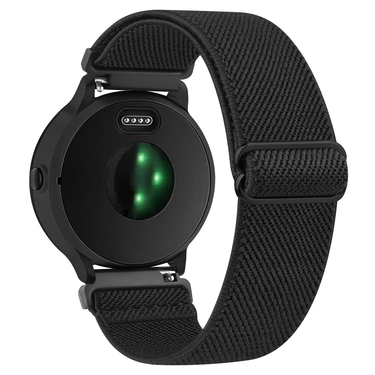 Bracelet en Nylon élastique de 18mm pour Garmin Venu 3S 2s/Vivoactive 4s/Vivomove 3S/Forerunner 265s 255s, Bracelet de Sport