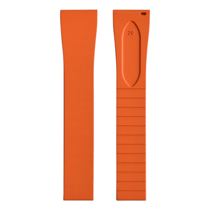 New CTS FKM watch strap 16mm 18mm 19mm 20mm 21mm 22mm quick-release butterfly clasp watch strap, CTS rubber strap for cutting to size