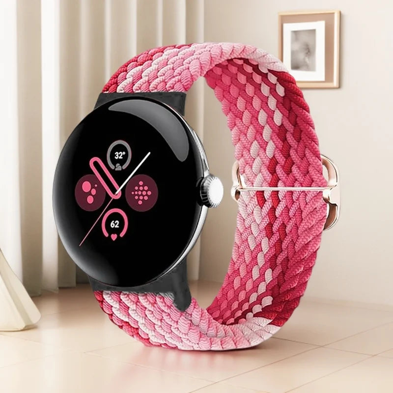 Bracelet tressé en Nylon pour Google Pixel Watch 2/1, accessoires pour montre intelligente, ceinture pour Pixel Watch 3, bracelet de Sport 41mm