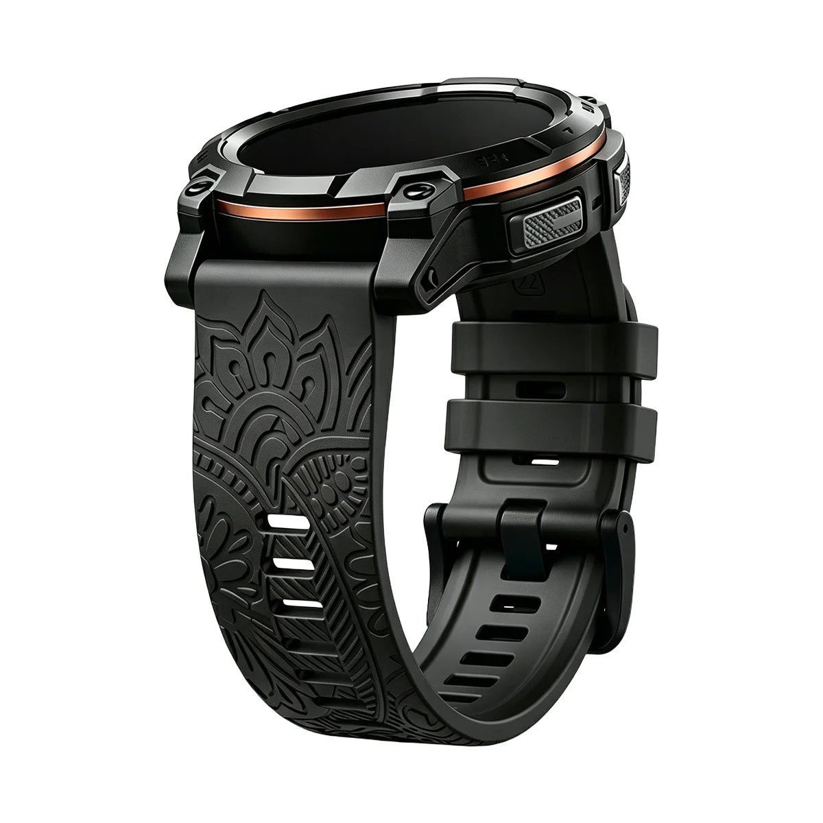 Bracelet en Silicone gravé, 20mm, 22mm, 26mm, pour Garmin Fenix 7X 7 Pro Solar/6X 6 Sapphire 5 5X Plus 3 3HR/Epix, bracelet de montre QuickFit