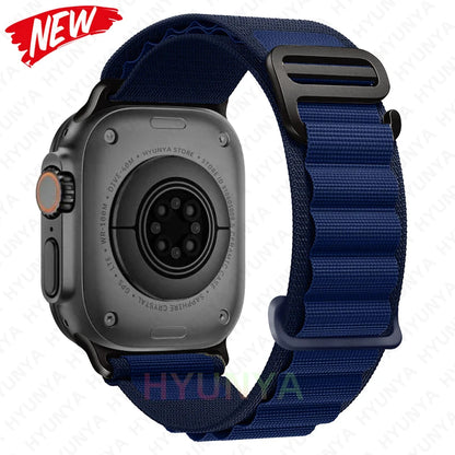 Cinturino per Apple Watch, bracciale alpino per cinturino Apple Watch Ultra 2 3, cinturino 45mm 49mm 42mm 46mm 44mm 41mm 40mm, cinturino Iwatch serie 11 9 8 7 SE 10