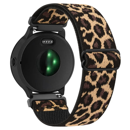 Bracelet en Nylon élastique de 18mm pour Garmin Venu 3S 2s/Vivoactive 4s/Vivomove 3S/Forerunner 265s 255s, Bracelet de Sport