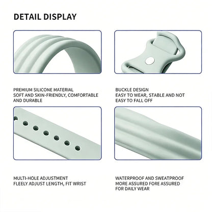 Bracelet en Silicone pour Google Fitbit Air, bracelet de remplacement réglable pour Fitbit Air, accessoires de suivi d'activité physique