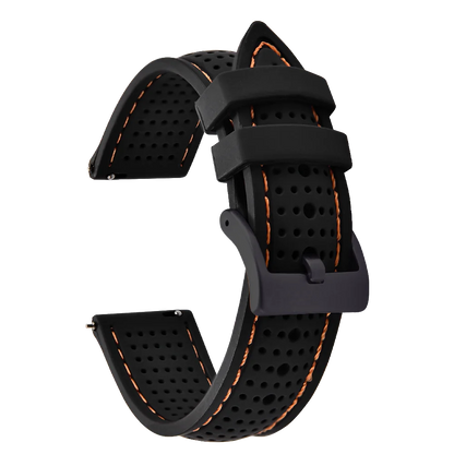 Bracelet de Sport en Silicone pour hommes, 18mm 20mm 22mm, en caoutchouc étanche, bracelet de remplacement pour Samsung S3 Huawei Watch GT2 46mm Amazfit GTR