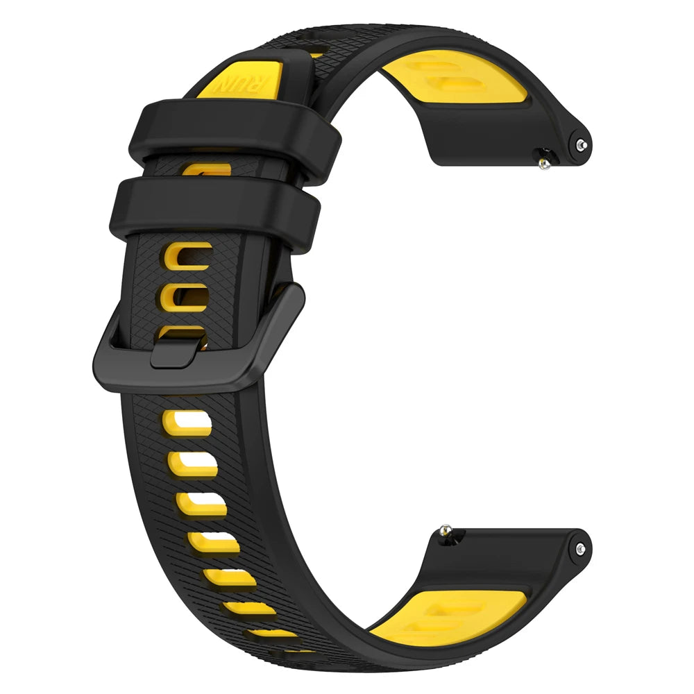 20mm 22mm Silicone Strap for Huami Amazfit Active 3 2/Active Max Sports Band BALANCE 2 BIP 3 6 5 GTS 4 mini GTR 3 Pro